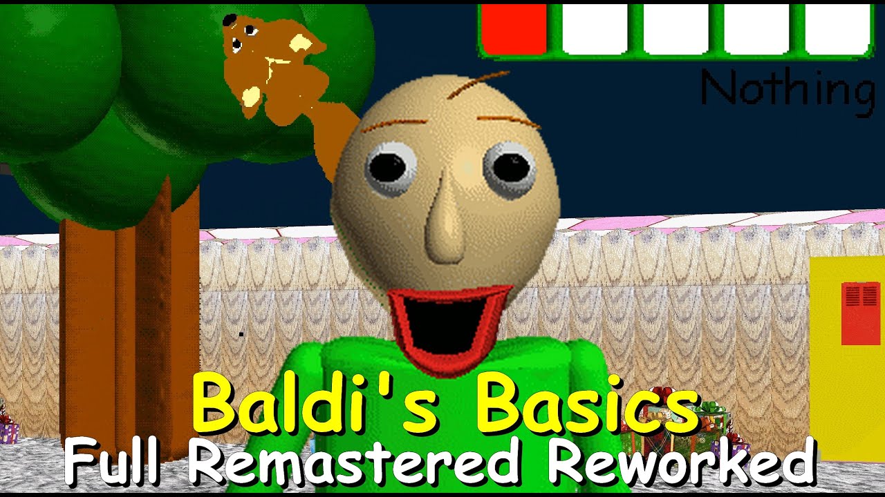 Baldi S Basics Full Remastered Reworked Baldi S Basics Mod