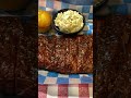 Famous Dave's BBQ Ribs!🌶️4K Relaxing Travel Northern Virginia Food Vlog #shorts