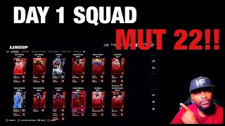 My DAY 1 MUT TEAM MADDEN 22 ( Madden Ultimate Team)