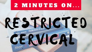What is a Restricted Cervical Injection? - Just Give Me 2 Minutes