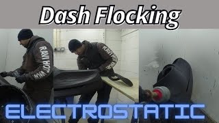 Electrostatic Flocking a Saxo Dashboard Flocking