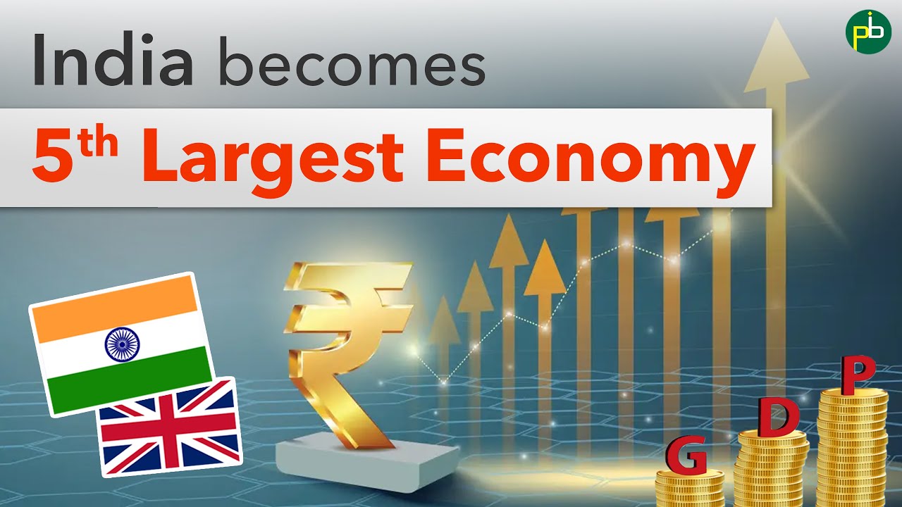 India Overtakes UK To Become The 5th Largest Economy Of The World ...