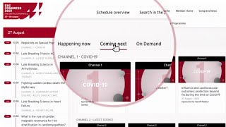 Your Guide to ESC Congress 2021 - The Digital Experience