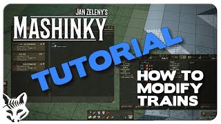 Mashinky Tutorial: How to Modify Trains | Mashinky Train Customization Guide | Mashinky Train Edit