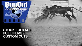 COWBOY CABALLEROS THRILL THOUSANDS IN FRONTIER DAYS MEET 1930 HD Stock Footage