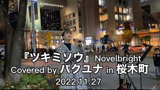 【ツキミソウ/Novelbright】Covered by パクユナ in 桜木町20221127 #パクユナ #novelbright