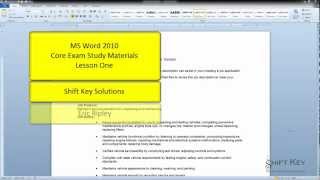Word 2010 - Document Views