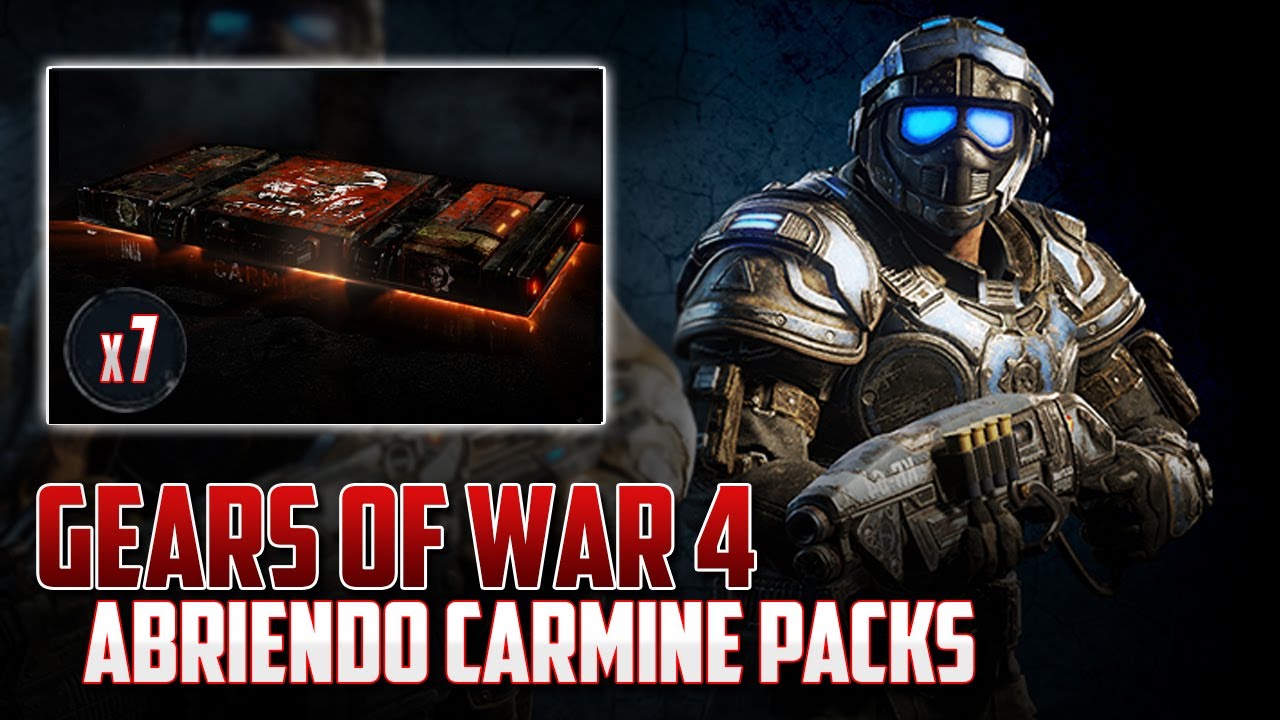 Gears Of War 4 | Abriendo Carmine Packs - ¿Dónde Estas Benjamin? - YouTube