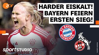 FC Bayern München – 1. FC Köln | Frauen-Bundesliga, 2. Spieltag Saison 2023/24 | sportstudio