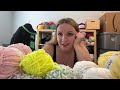 unboxing new yarn and hooks and surprise goodies yarn haul