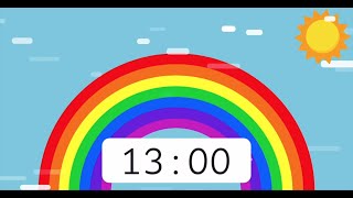 Rainbow Timer 13 Minute 🌈