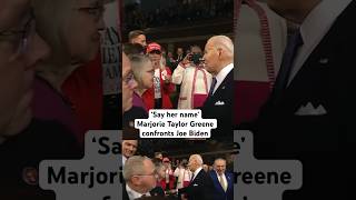 Marjorie Taylor Greene confronts President Joe Biden at State of the Union