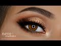 Golden makeup tutorial & Summer vibes - Neve Cosmetics