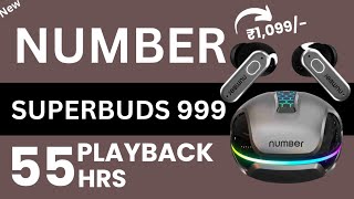 Number SuperBuds 999 Earbuds Only @1,099/- 🔥  Best TWS Earbuds Under 1000 @Bisnu