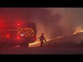 California firefighters battle fatigue as they try to get flames under control