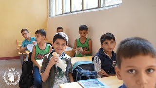 シリアでの学校給食支援