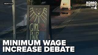 Seattle's minimum wage increase sparks debate on sustainability for local restaurants