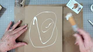 How to COLLAGE ANYTHING  ~ USING TH COLLAGE PAPER AND COLLAGE PAUGE