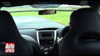 On board hot lap - Subaru Impreza WRX STi