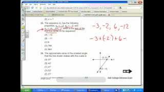 SAT II Math Level One: Recursive sequence
