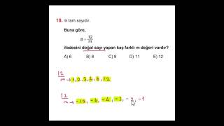 ⏩ Gerçel sayılar soru çözümü-1 #maths #yks #yks2025 #matematik #mathematics