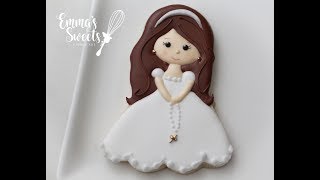 Communion Girl Cookie by Emma's Sweets