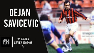 Dejan Savicevic ● Goal and Skills ● AC Milan 3-0 Parma ● Serie A 1995-96