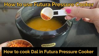 🍲 How to Cook Dal in Futura Pressure Cooker | How to use |  Hawkins Futura Pressure Cooker Whistle