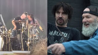 Motley Crue's Tommy Lee Caught Using Pre Recorded Drums?