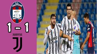 Crotone 1 - 1 Juventus: All Goals & Extended Highlights