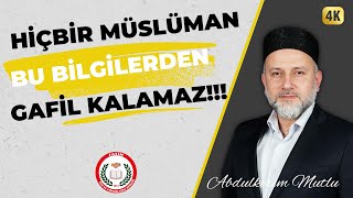 Hiçbir Müslüman Bu Bilgilerden Gafil Kalamaz!!!