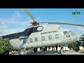 the mil mi 8 helicopter in thiruvanathapuram ടൂറിസം വികസനത്തിന് ഹെലികോപ്റ്റർ