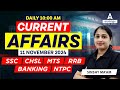 Daily Current Affairs | 11 Nov 2024 | Current Affairs Today | By Sinshy | Adda247 Malayalam