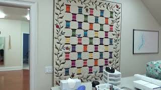 Quilt Tour, New Fabric, How I Store It, Mobile Man and Vogue 2118 with Surefit Designs Dress Kit