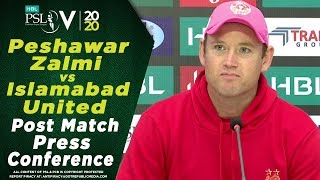 Colin Ingram Post Match Press Conference | Peshawar Zalmi vs Islamabad United | HBL PSL 2020