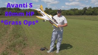 Freewing Avanti S High Performance 80mm Ultimate Sport Jet : Grass Ops