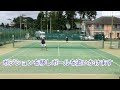 【e tennis】ひとり言ー遠藤修ー 「勝てちゃうぞ！ダブルス」ボレーヤーの動きが相手のボールを誘導します