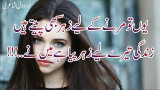 Two Line Poetry For Broken Heart|Sad Heart Touching Urdu Poetry | Top New 2 line Shayri| Fk Poetry