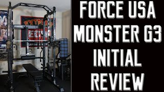 Force USA G3 Initial Review- Assembly, Included and Optional Attachments