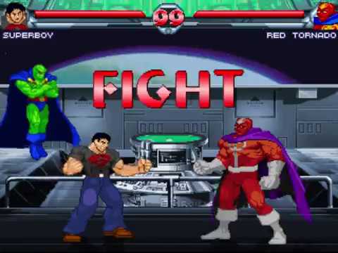 DC Vs. Marvel Mugen Playthrough: Superboy - YouTube