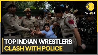 India: Delhi police acts as wrestlers breach security cordon | Latest News | English News | WION