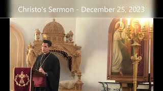 Christo's Sermon - December 25, 2023