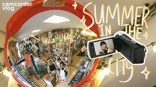 summer video diary ☀️ (camcorder vlog) | life in madrid, spain