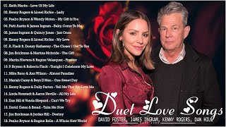 David Foster, James Ingram, Dan Hill, Mariah Carey, Kenny Rogers | Best Duet Love Songs 70s 80s 90s