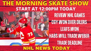 REVIEW NHL GAMES - NHL NEWS TODAY - INJURY UPDATE