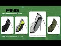 new 2023 ping hoofer hoofer 14 u0026 hoofer lite bags full review