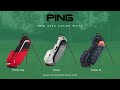 new 2023 ping hoofer hoofer 14 u0026 hoofer lite bags full review