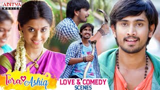 Tera Ashiq Movie Love & Comedy Scenes | Raj Tarun | Arthana Binu | Shakalaka Shankar | Aditya Movies