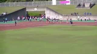 2014中部小中学低学年女子400ｍR決勝