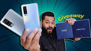 vivo X50 Pro \u0026 X50 Unboxing \u0026 First Impressions ⚡⚡⚡Next Level Gimbal Camera Smartphone (1X Giveaway)